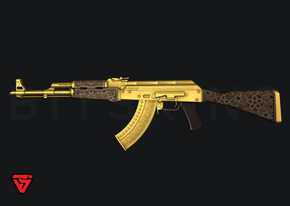 AK-47 Gold Arabesque