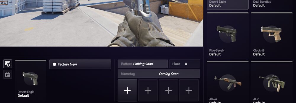 In-browser float inspection — verify the wear before paying the premium