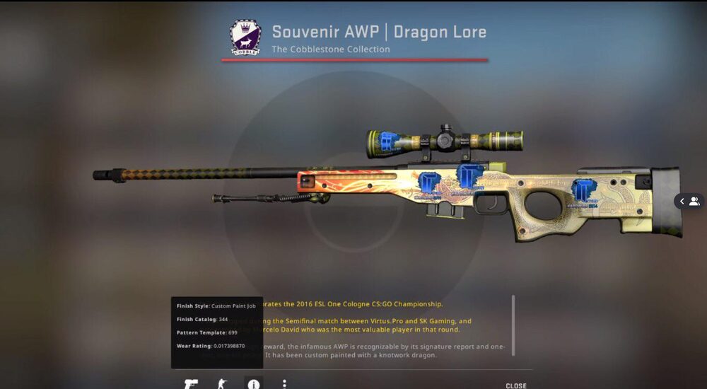 The Cologne 2014 Souvenir Dragon Lores