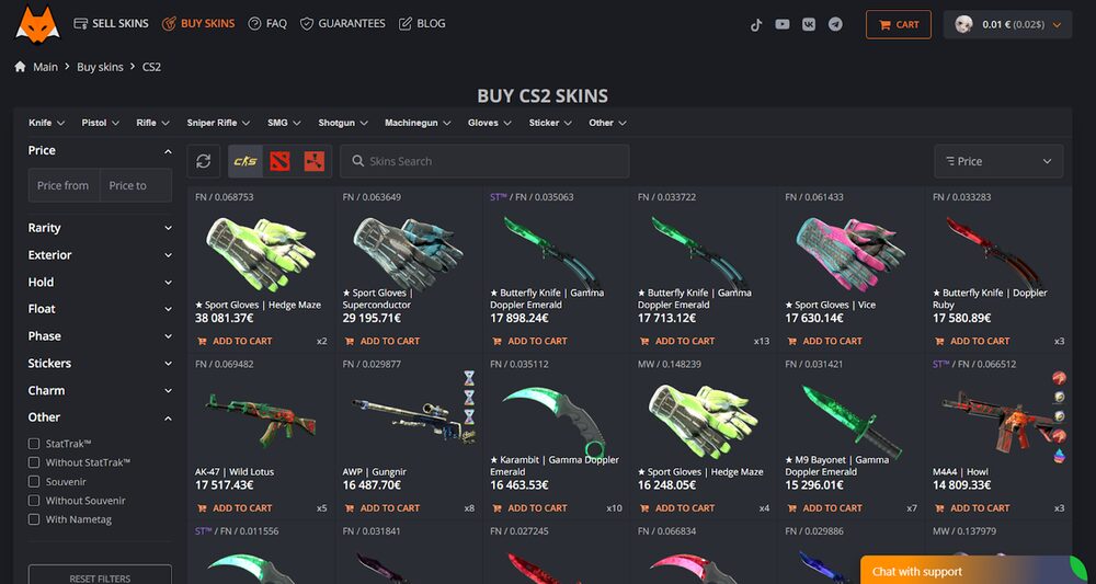 CS2 Marketplaces Compared